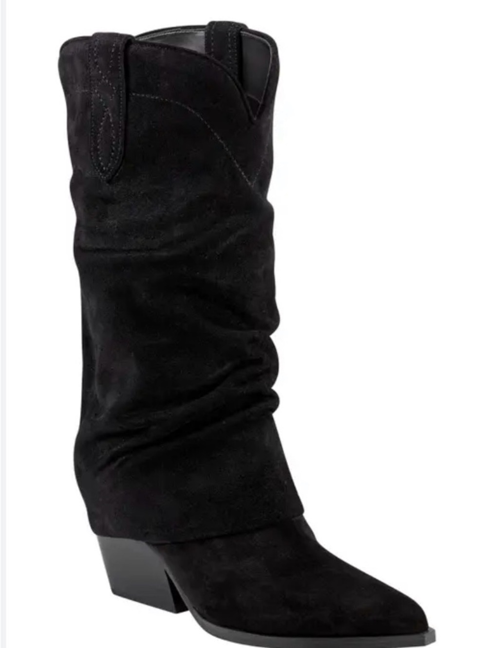 NEW Marc Fisher Calysta Slouch Pointed Toe Boot